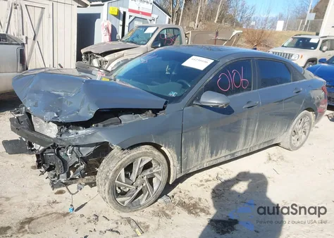 2025 Hyundai Elantra Sel Convenience из США, поврежденный, VIN KMHLS4DGXSU876412